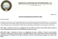 Boletin Vicepresidencia Deportiva FMM