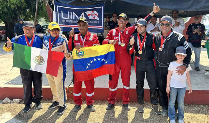 Campeones Mundiales UIM 2024 Categoría OB2000